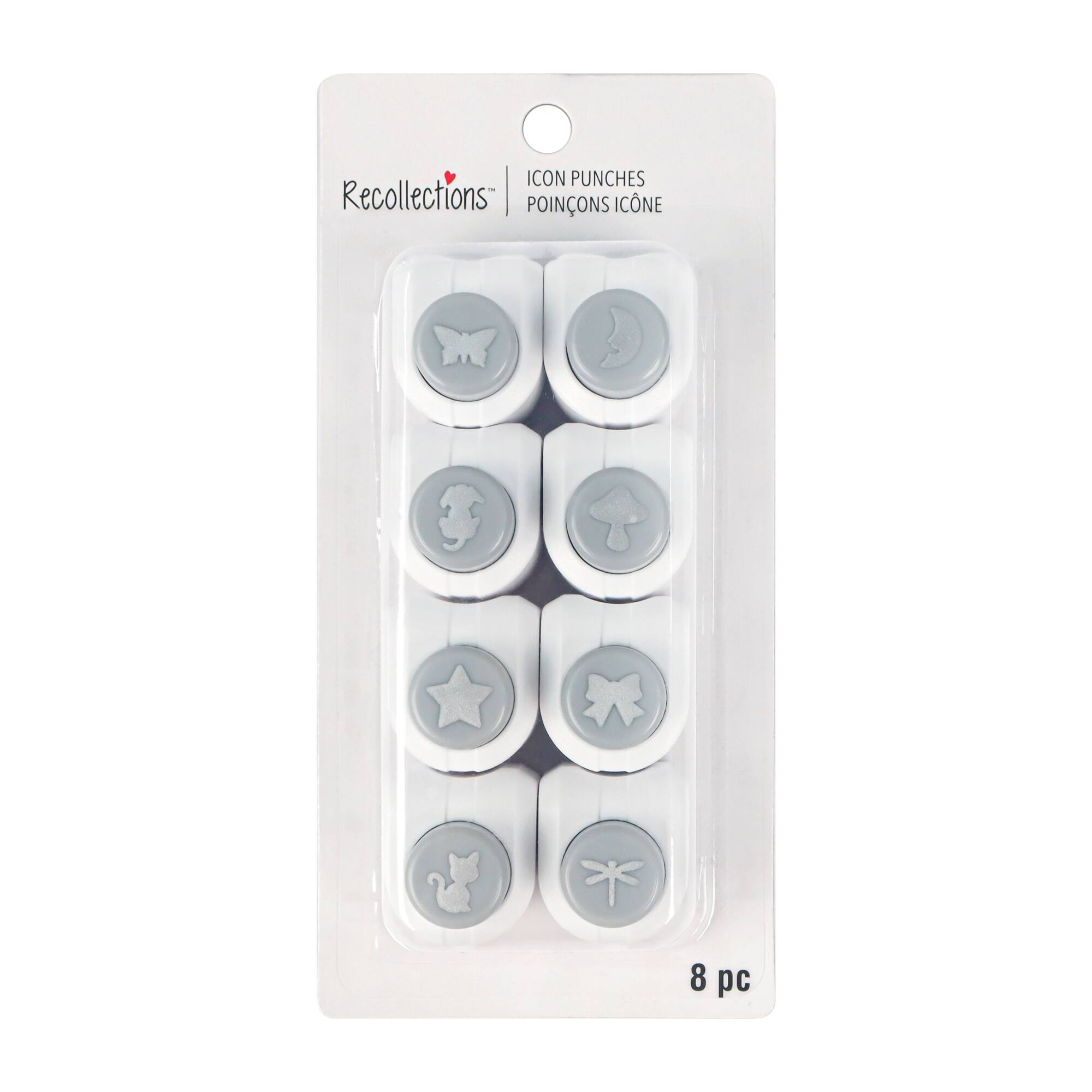 8 Piece Icon Punch Set by Recollections™